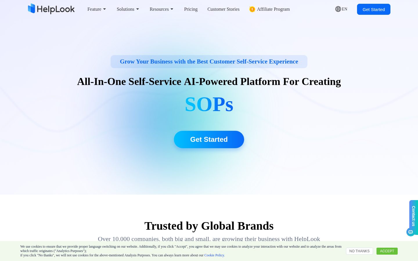 HelpLook Homepage