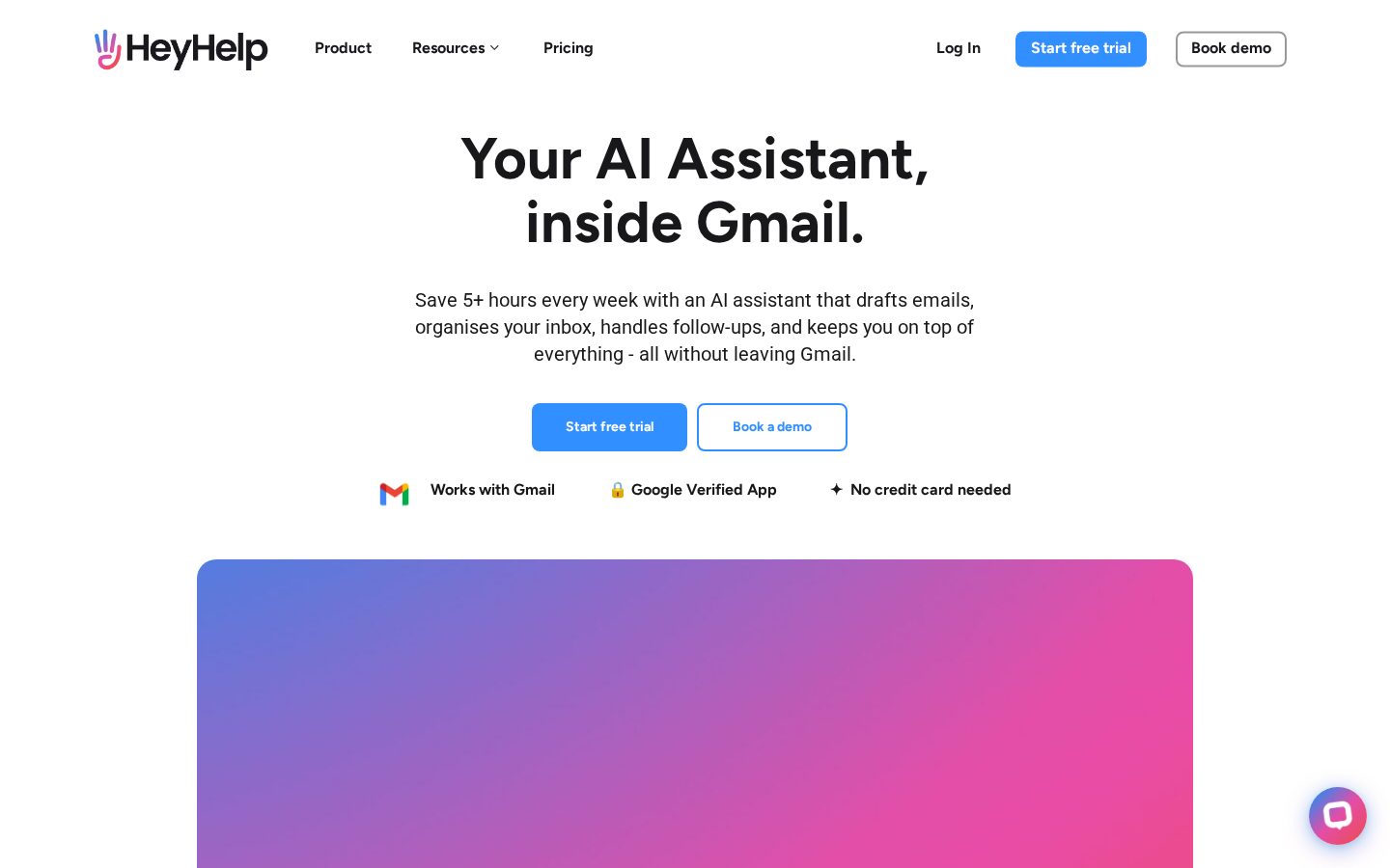HeyHelp Homepage
