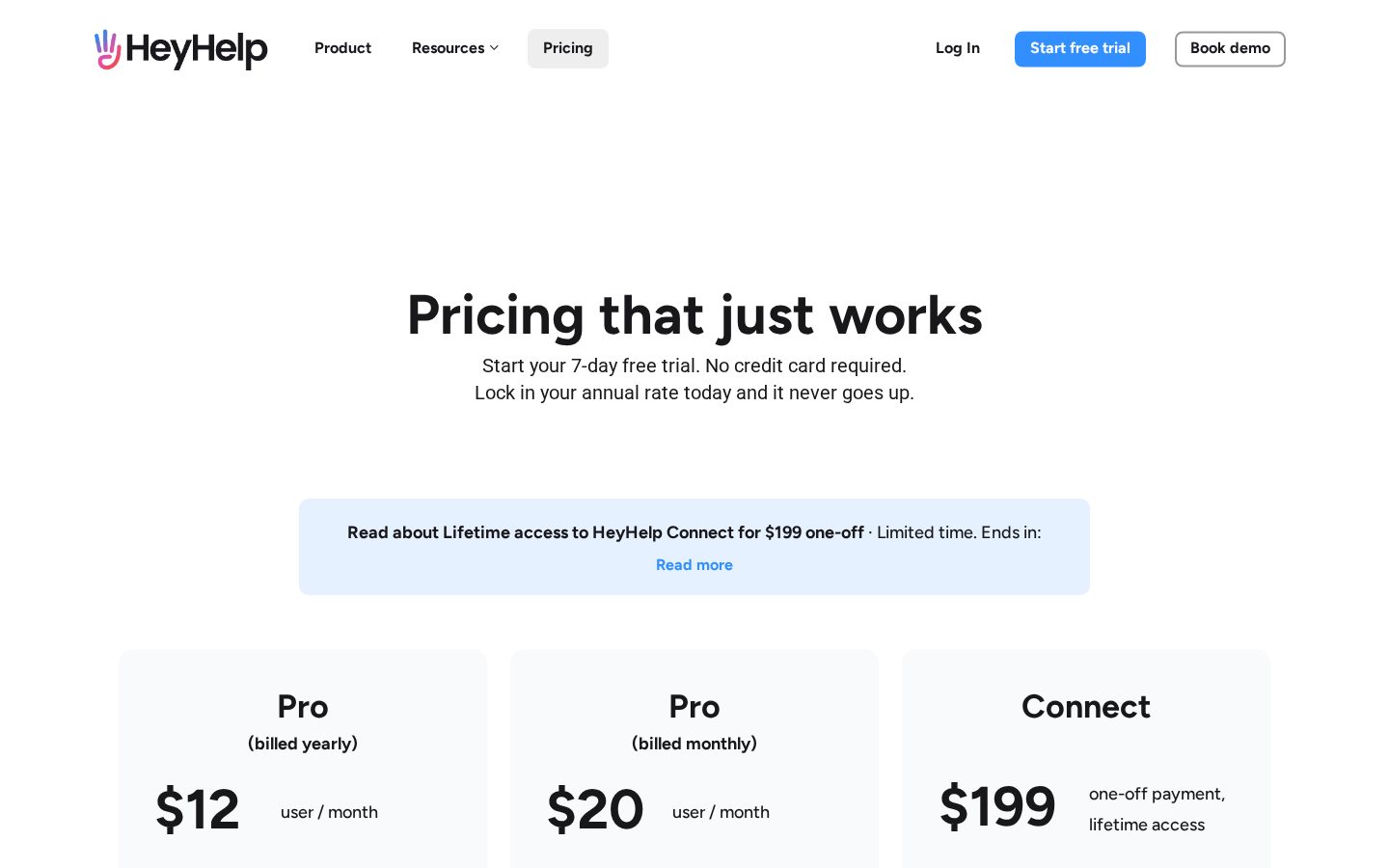 HeyHelp Pricing