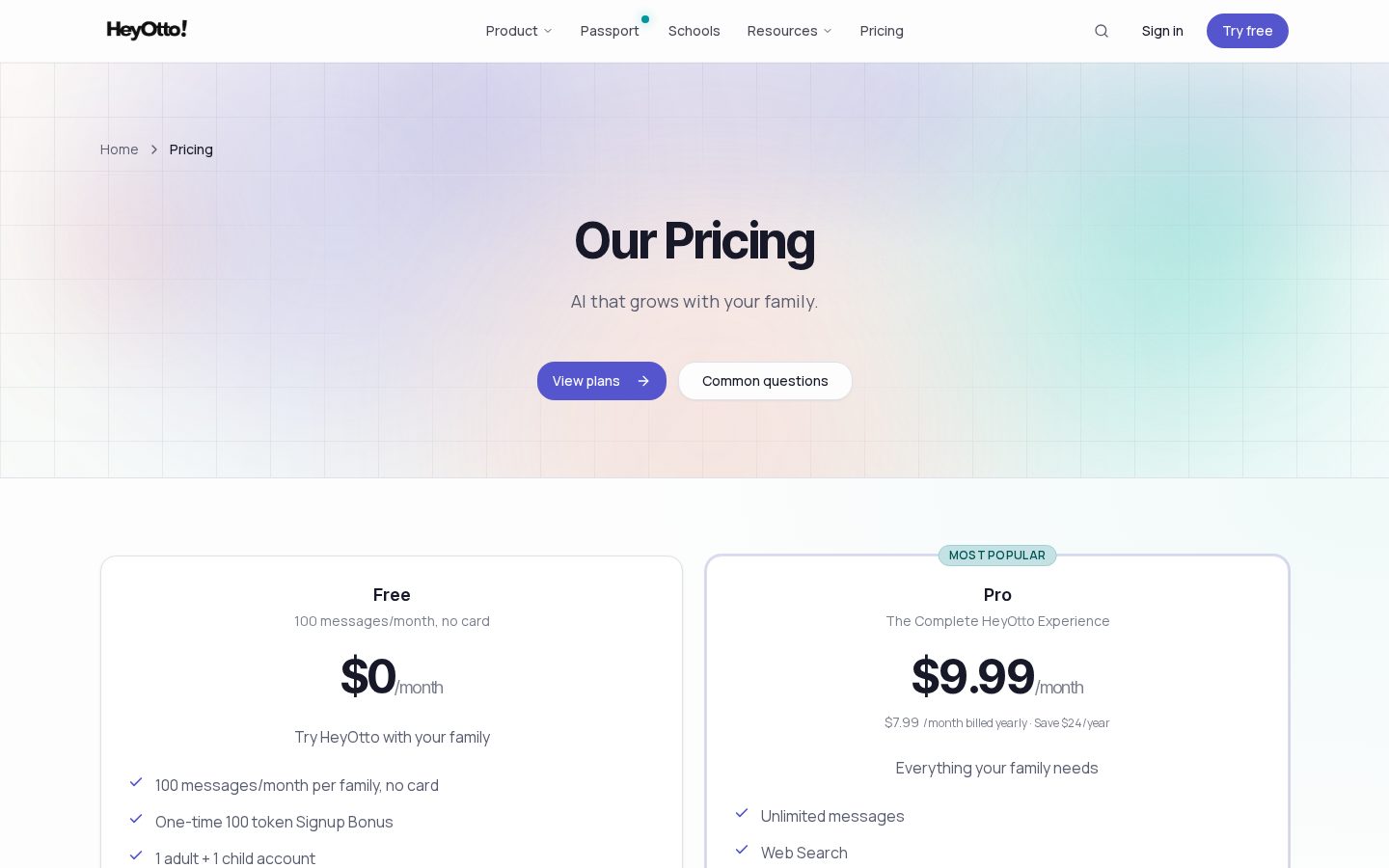 HeyOtto! Pricing