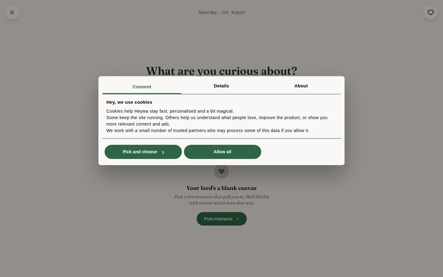 Heywa Homepage