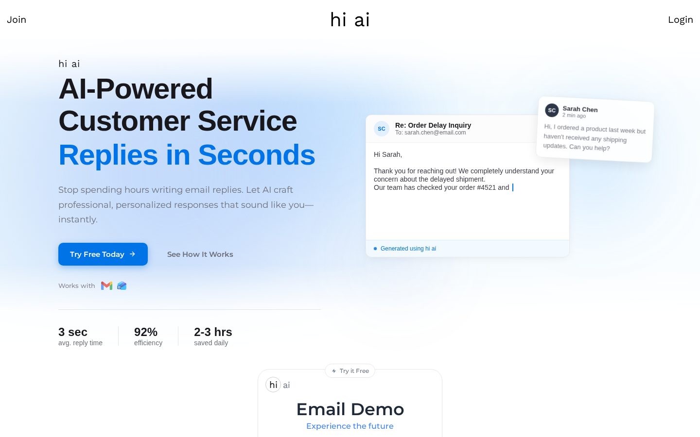 hi ai Homepage