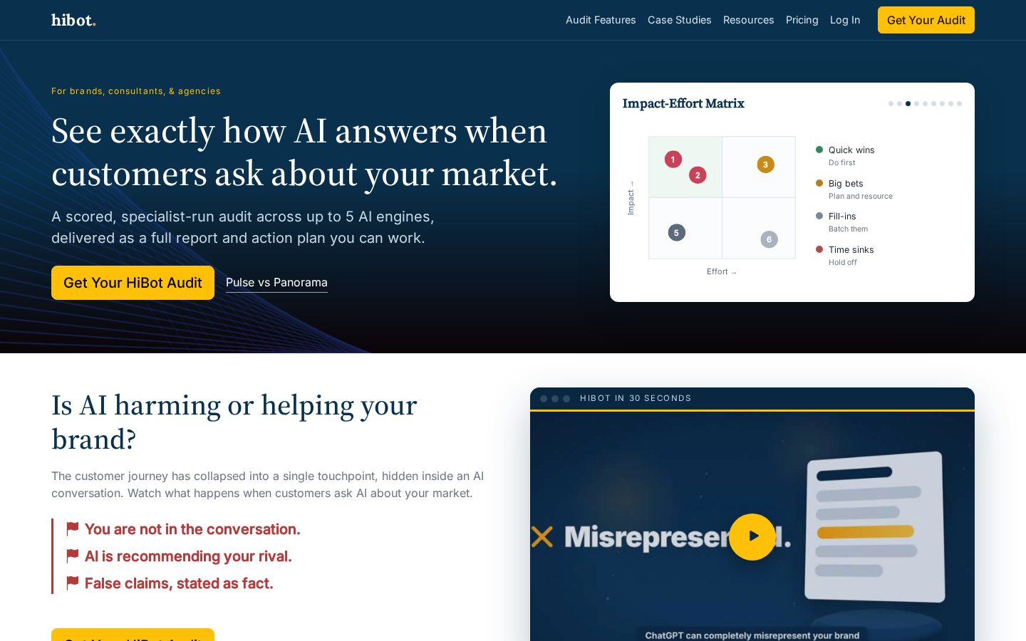 HiBot Homepage