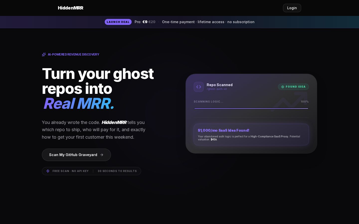 HiddenMRR Homepage