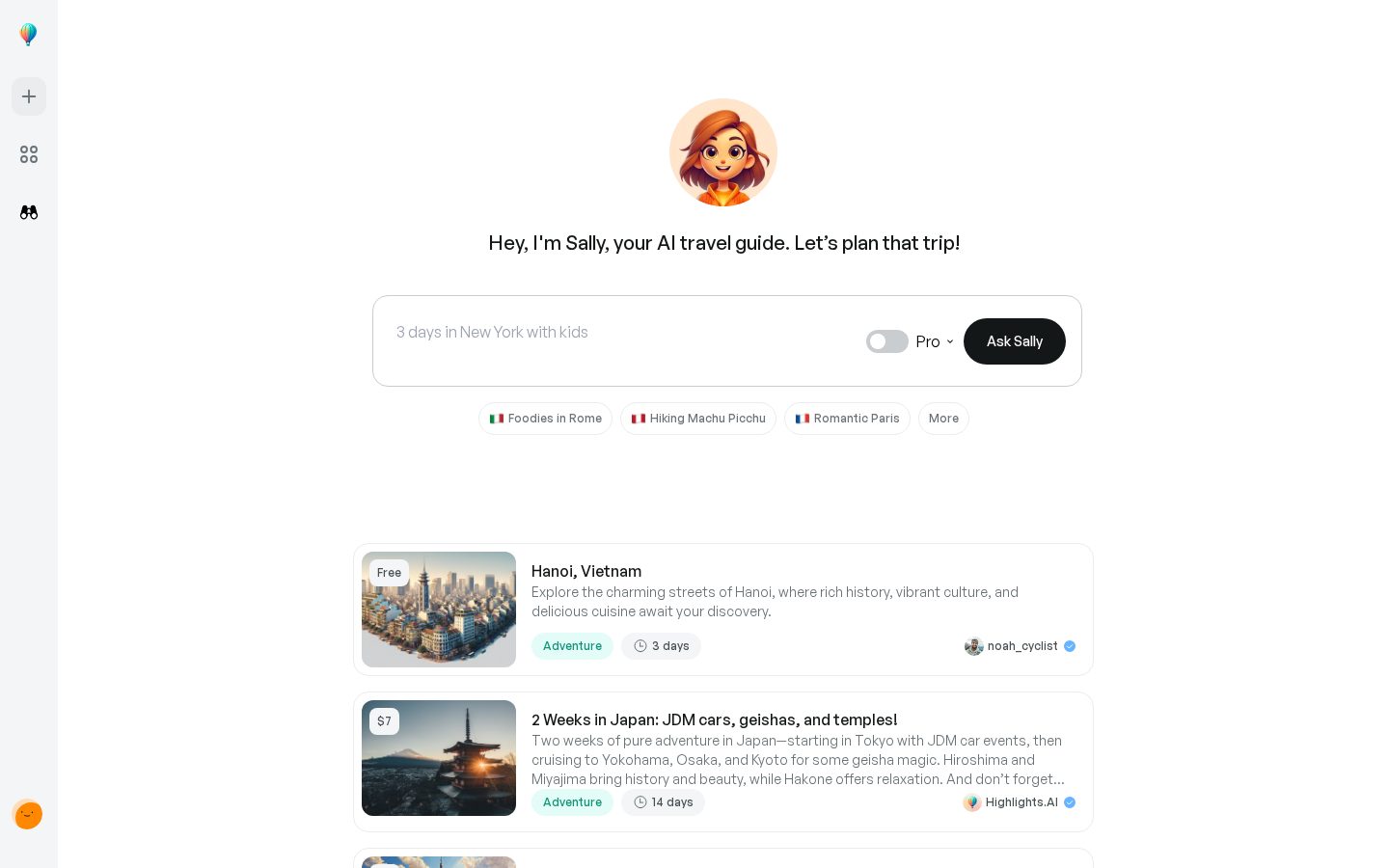 Highlights.ai Homepage