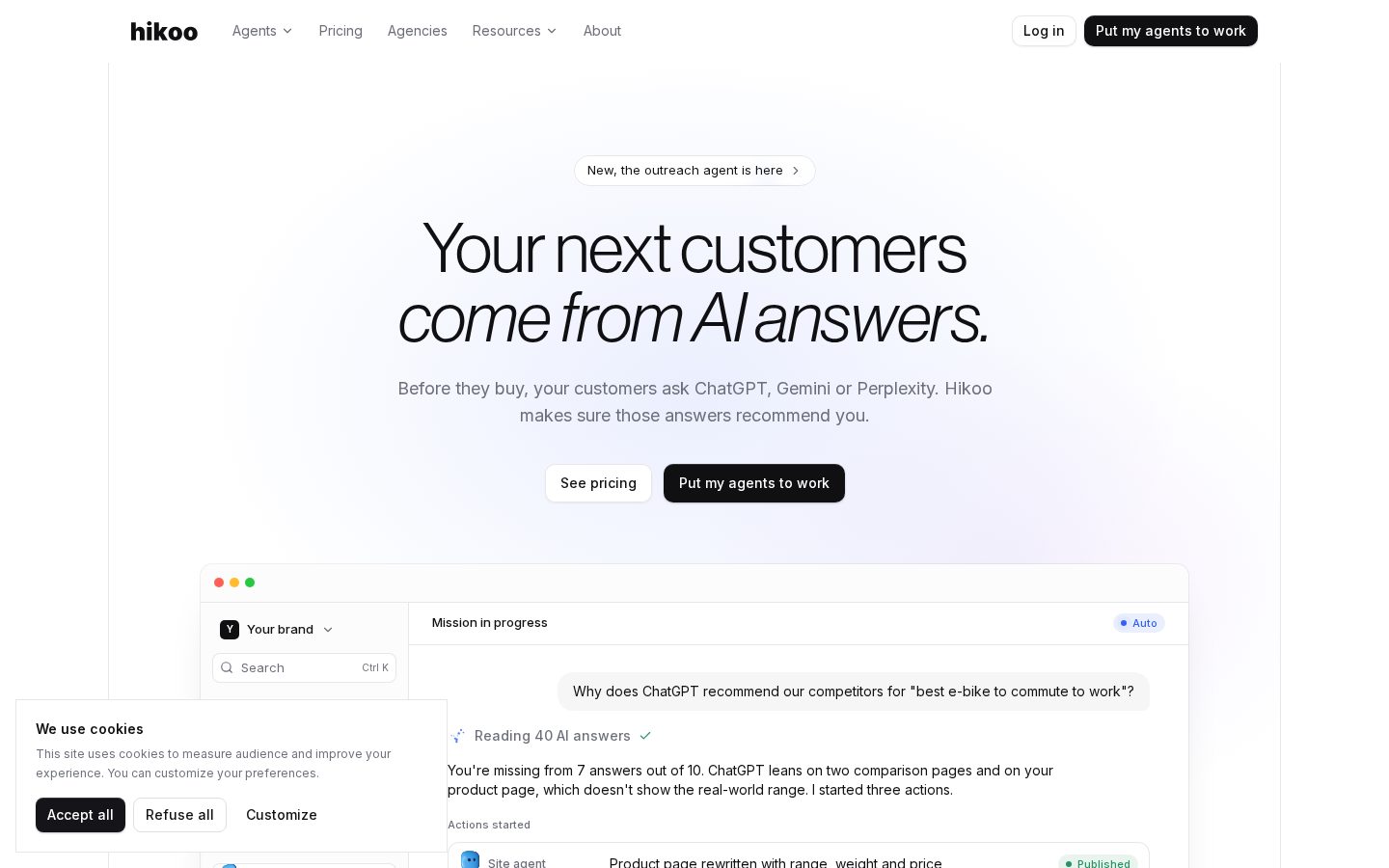 Hikoo Homepage