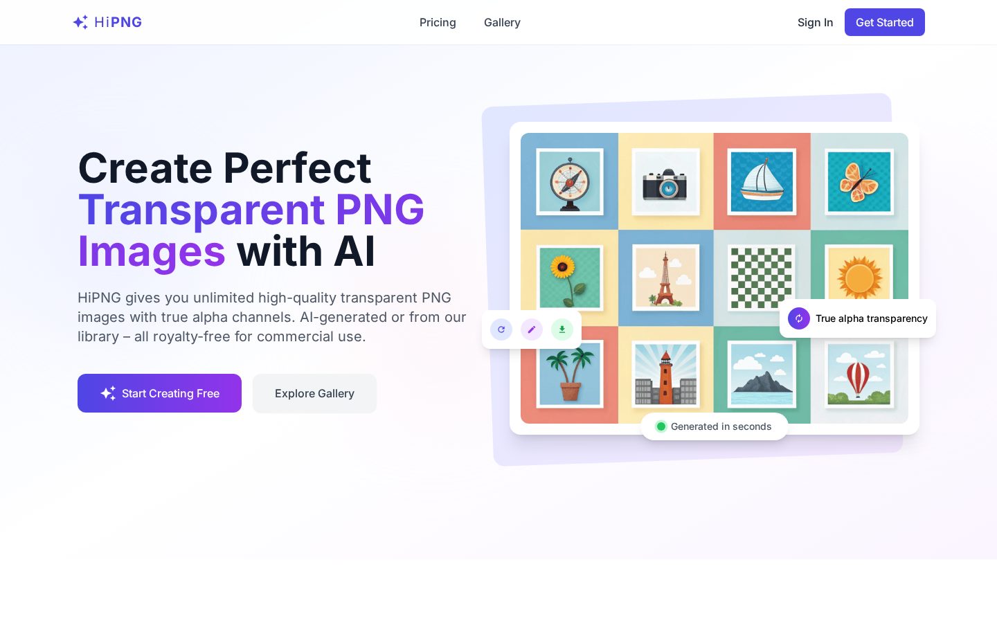 HiPNG.com Homepage
