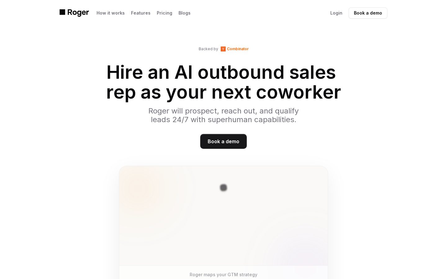 Hire Roger Homepage