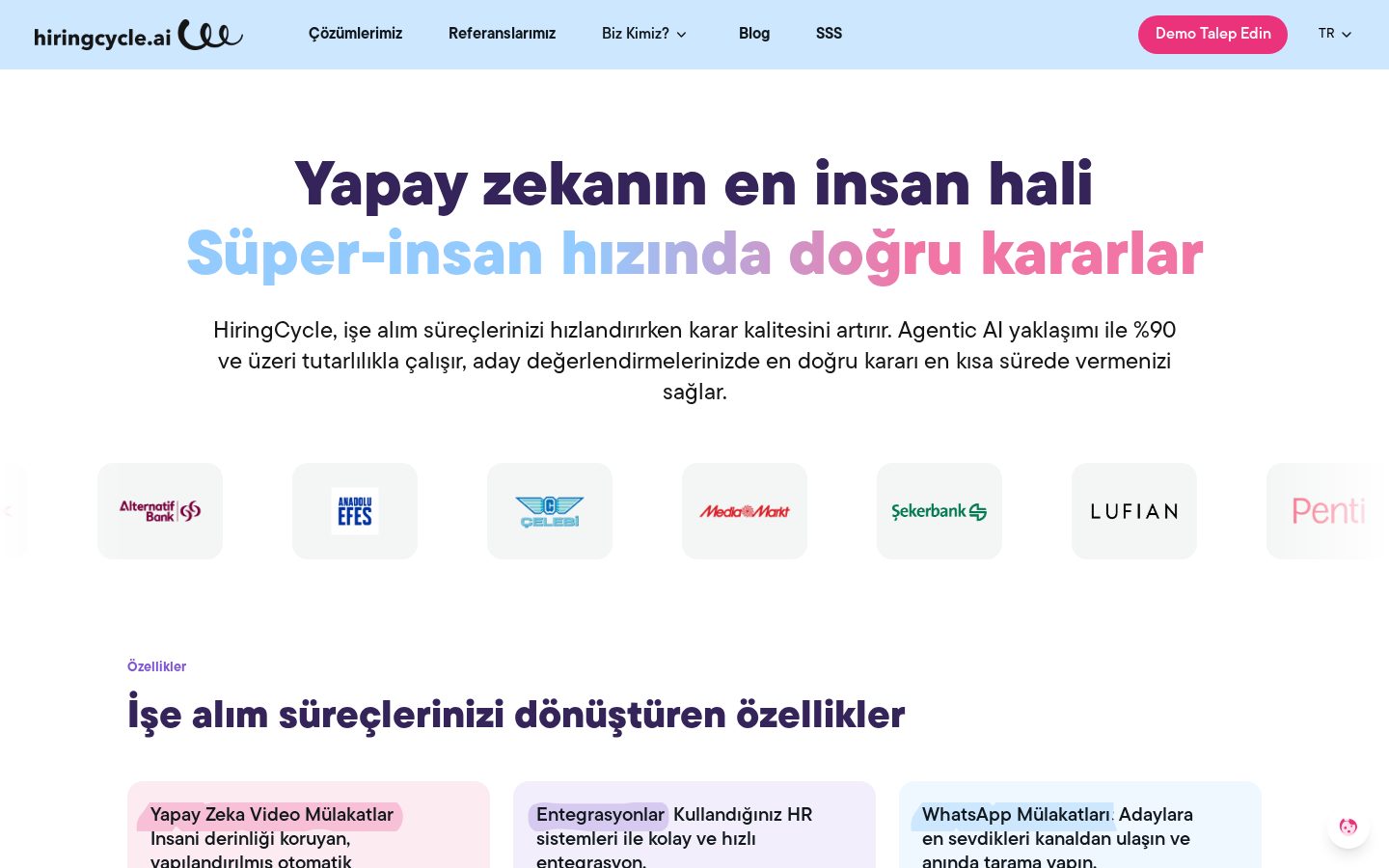 HiringCycle Homepage