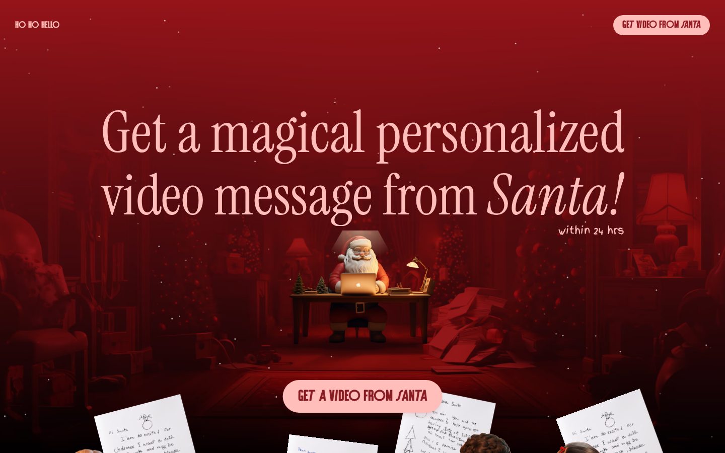 Ho Ho Hello Homepage