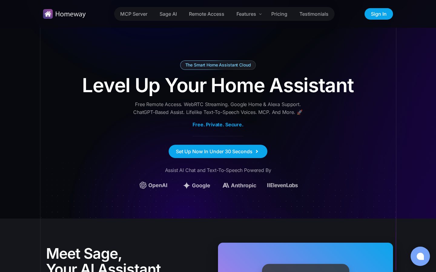 Homeway Homepage