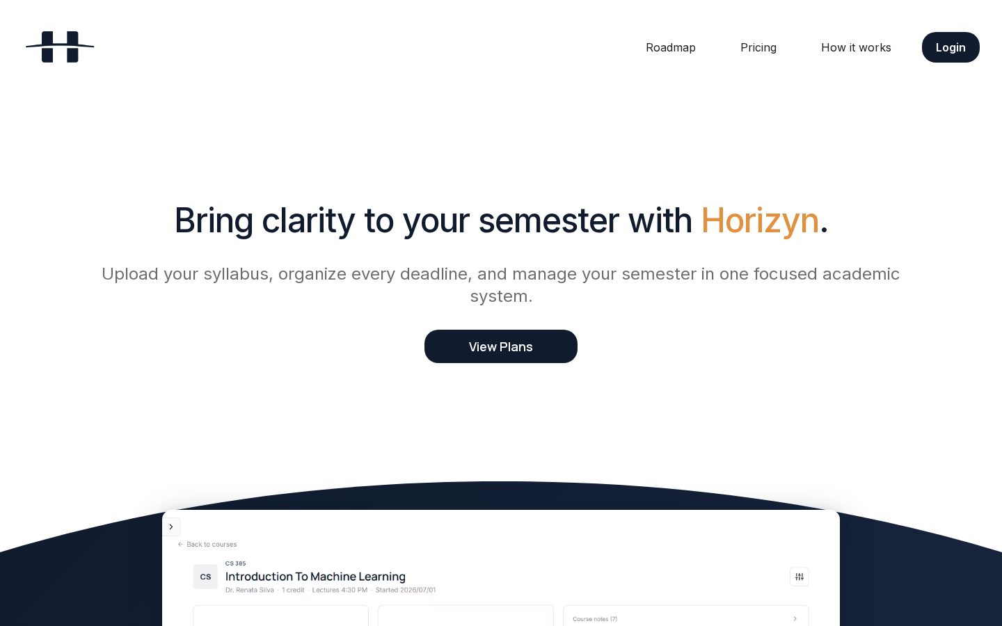 Horizyn Homepage