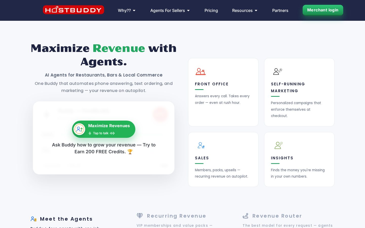 HostBuddy Homepage