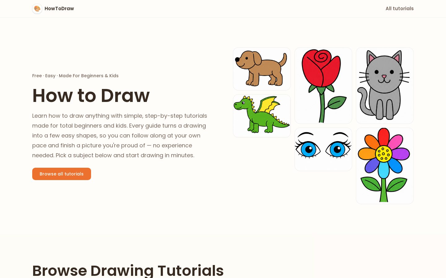 Howtodraw Homepage