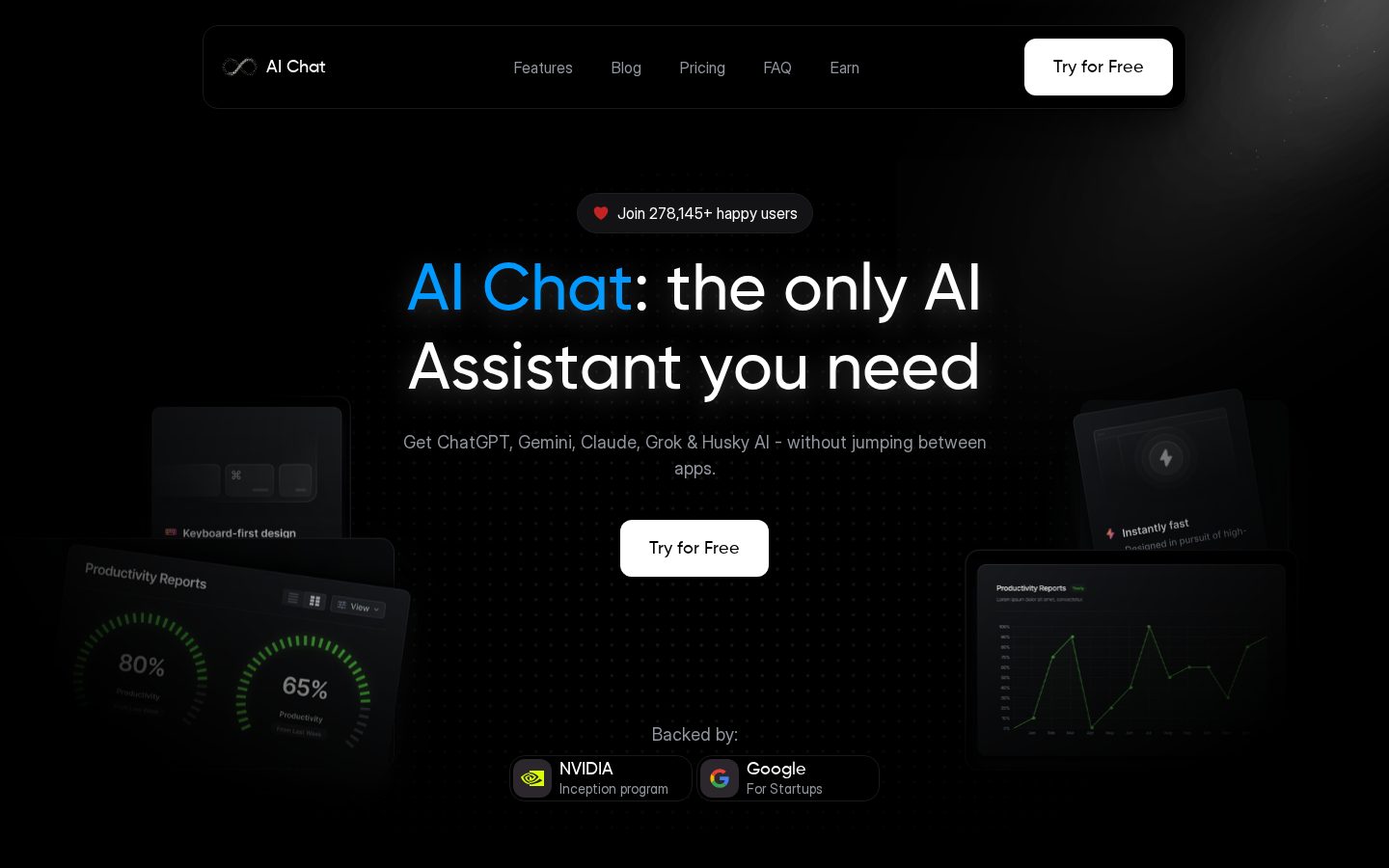 Https://aichat.fm/ Homepage