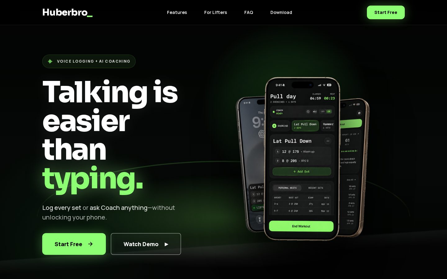 Huberbro Homepage