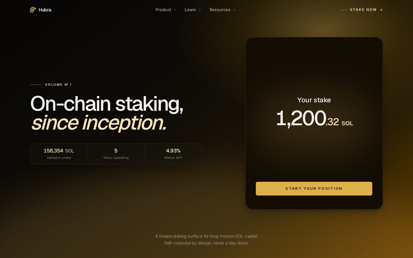 Hubra Homepage