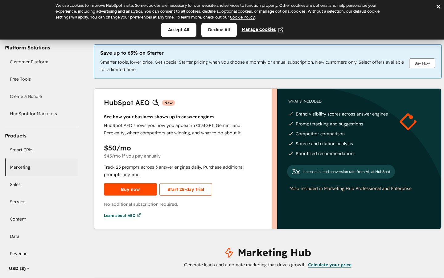 HubSpot Pricing