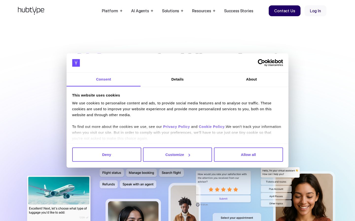 Hubtype Homepage