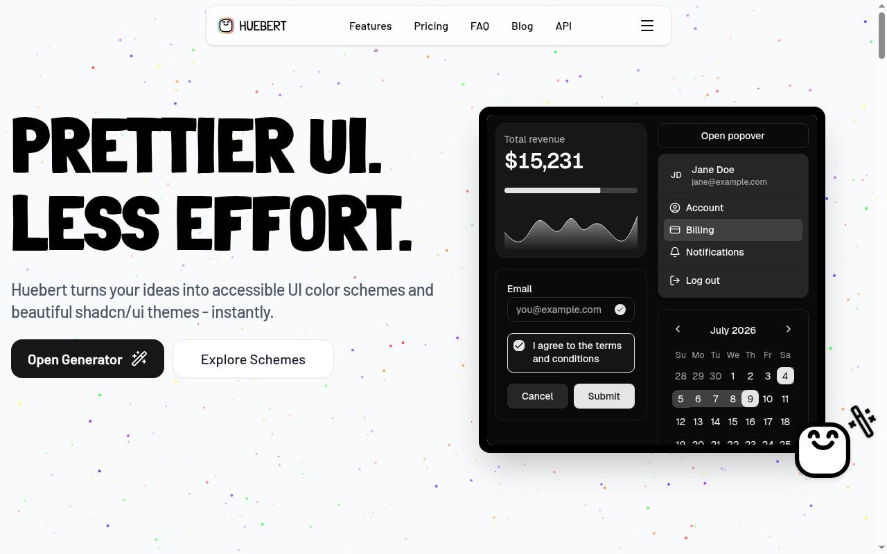 Huebert Homepage