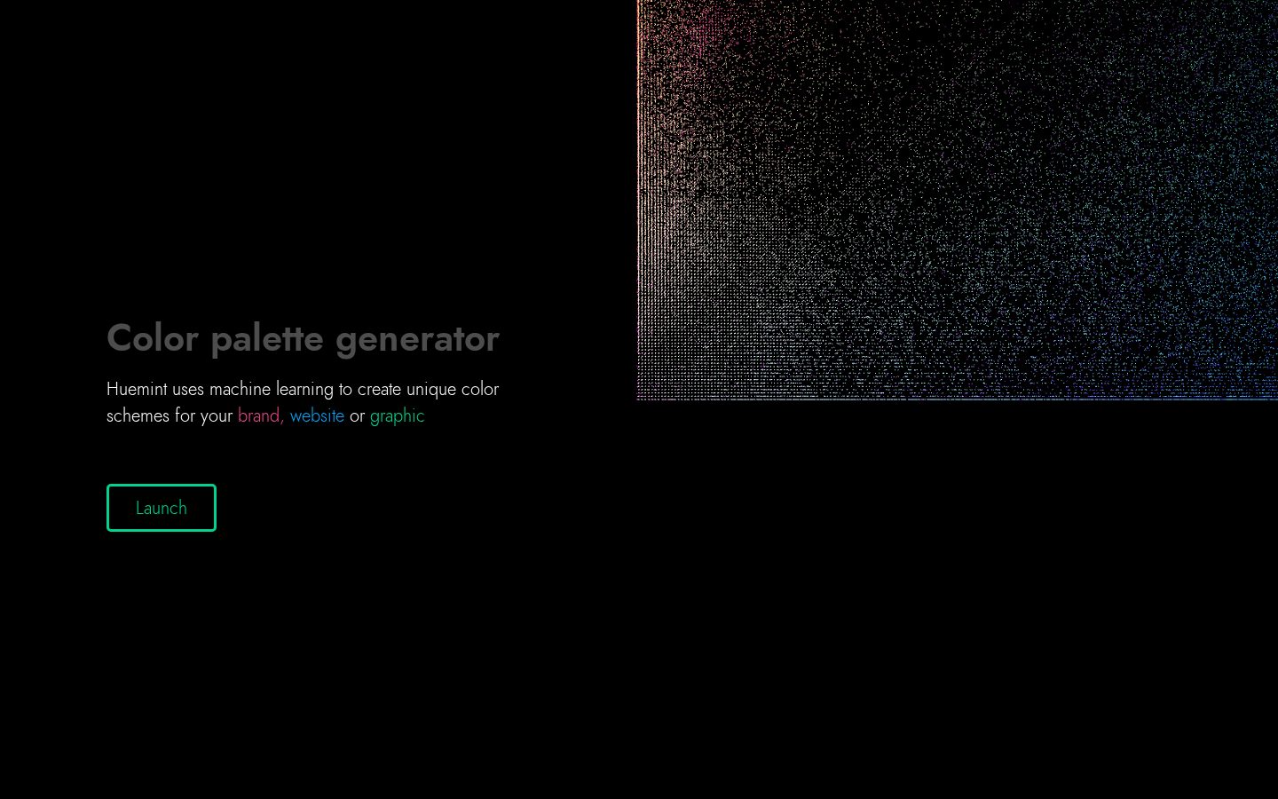 Huemint Homepage