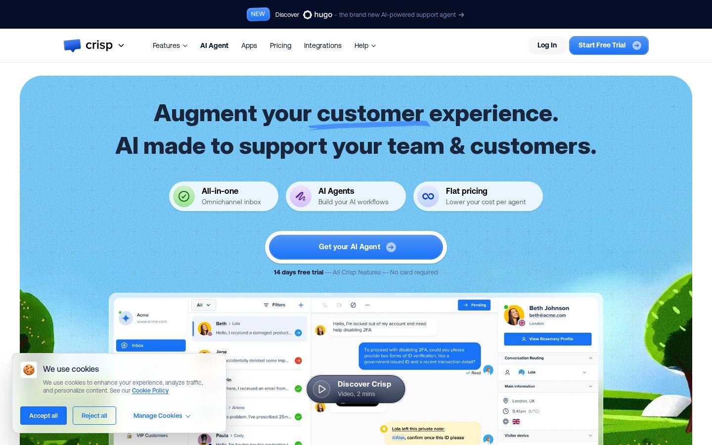 Hugo Homepage