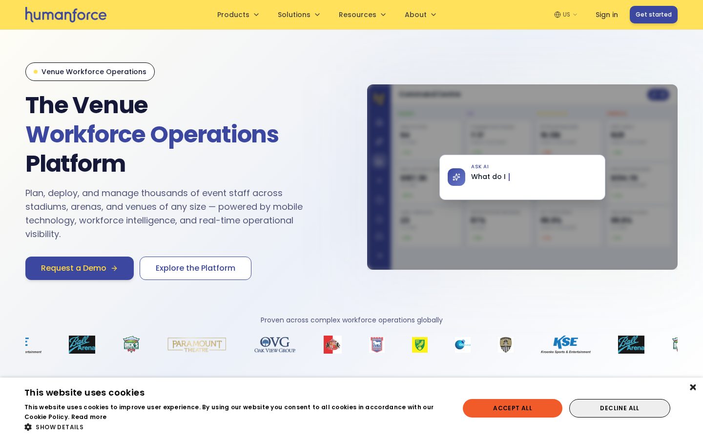 Humanforce Homepage