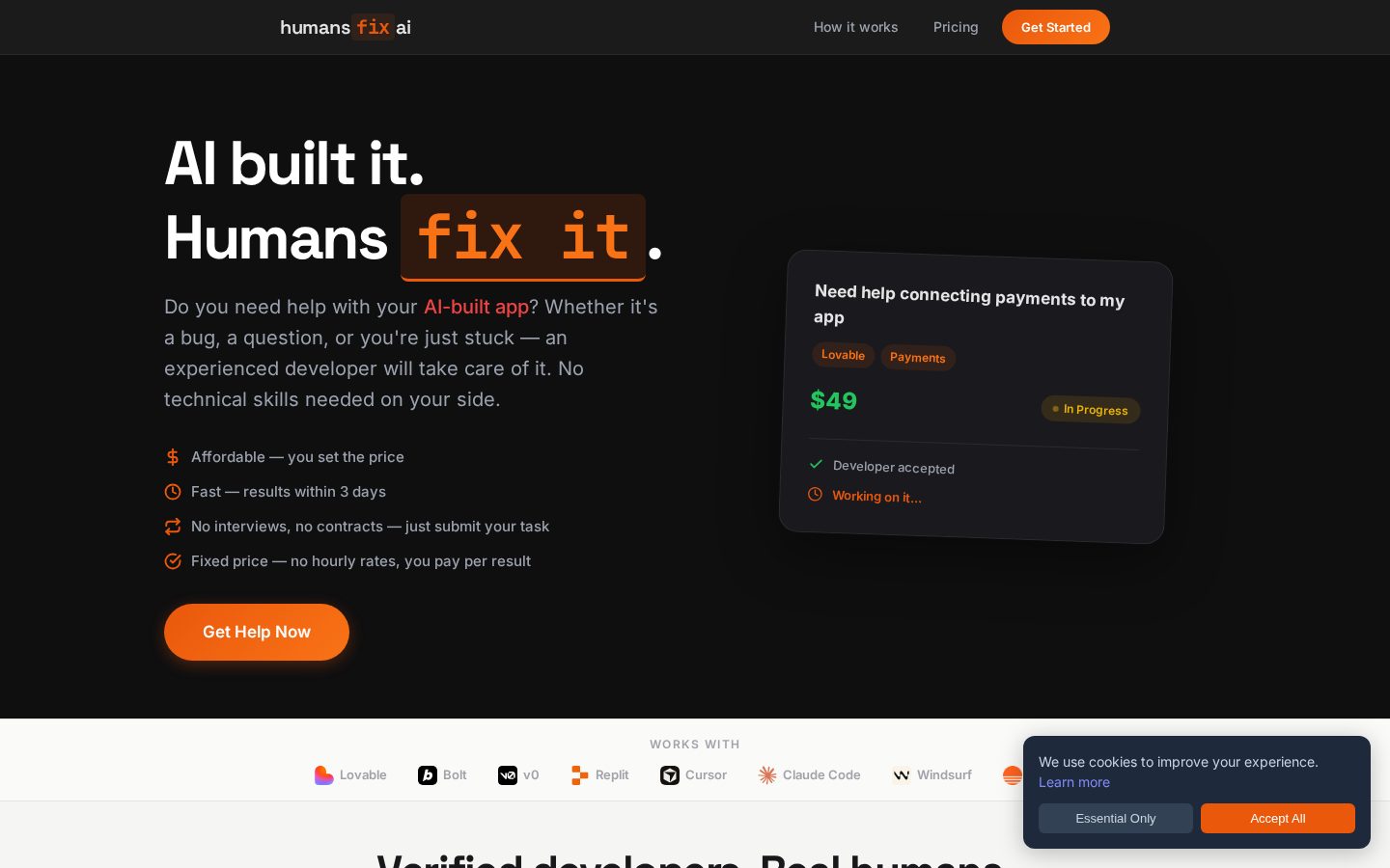 humans fix ai Homepage