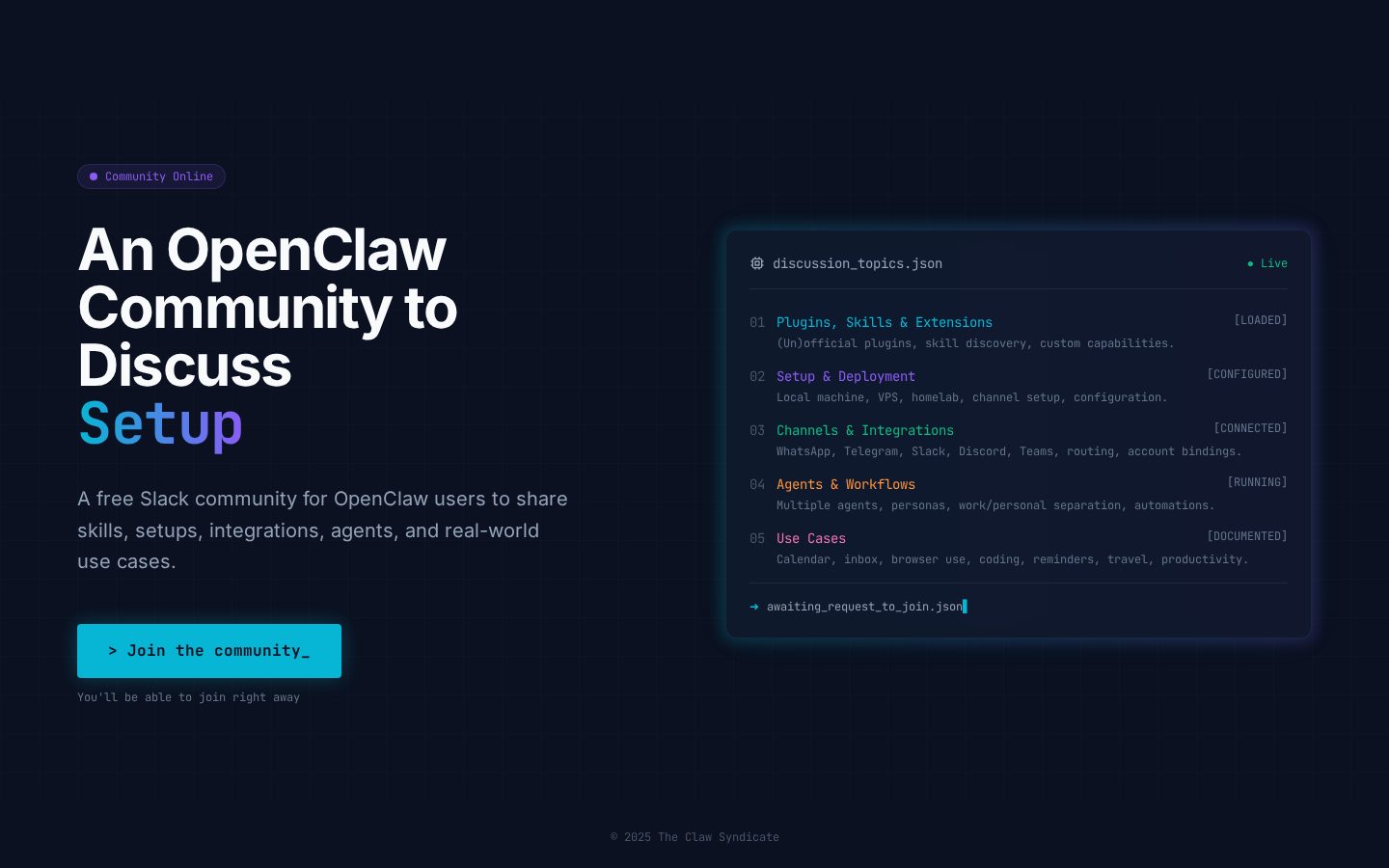 Humans in the Loop Homepage