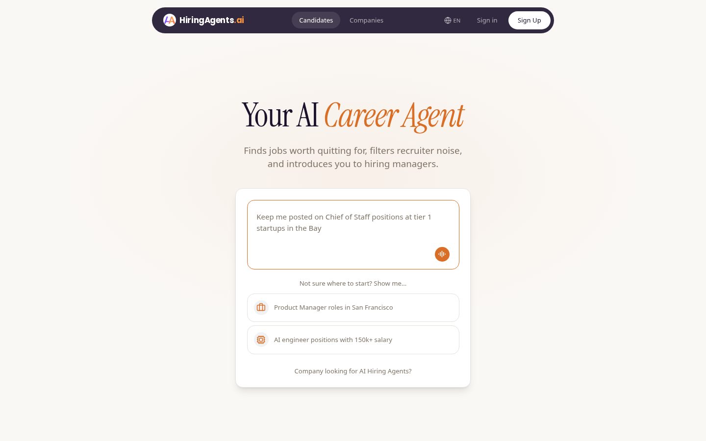 Hunter Homepage