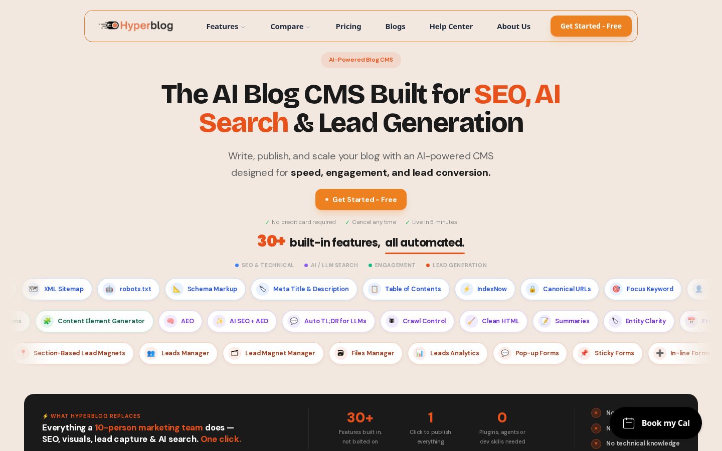 Hyperblog Homepage