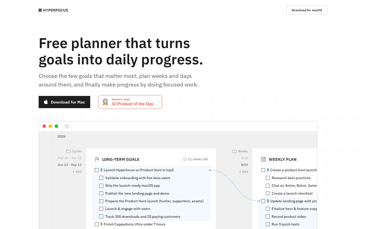 HYPERFOCUS Homepage