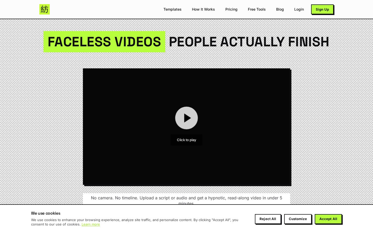 Hypnotype Homepage