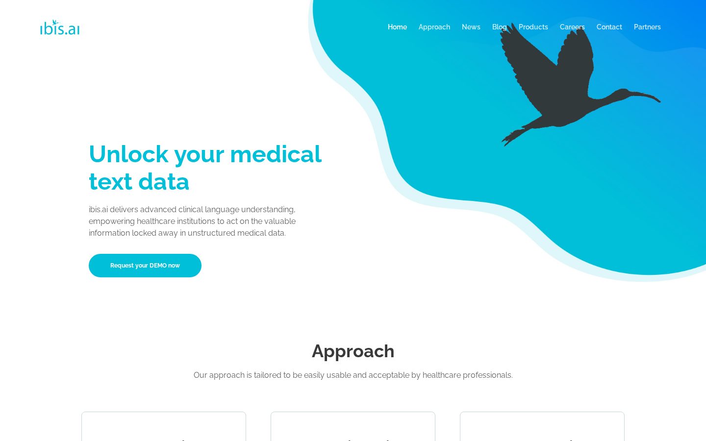 Ibis AI Homepage
