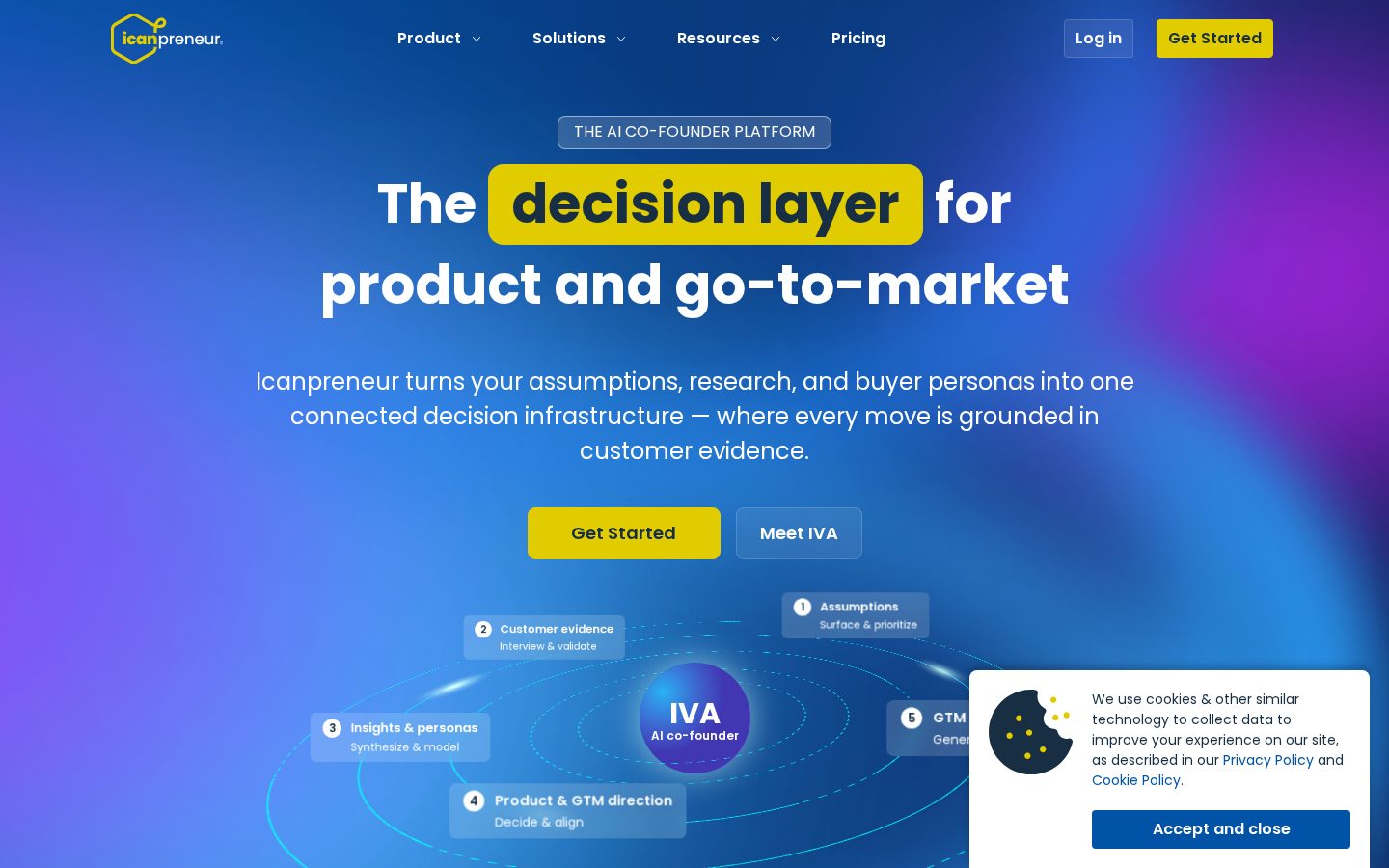 Icanpreneur Homepage
