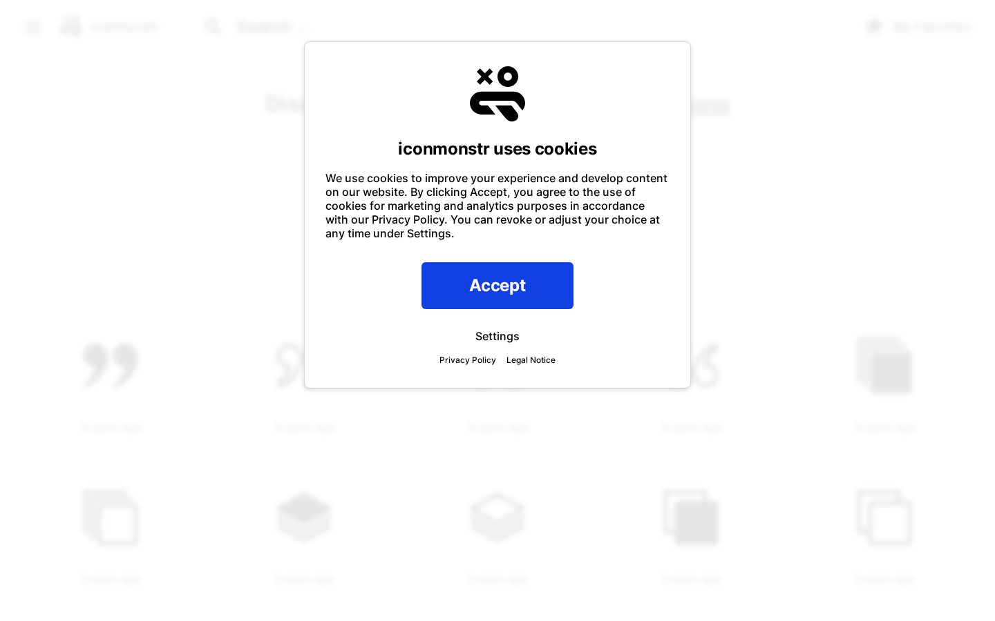 iconmonstr Homepage