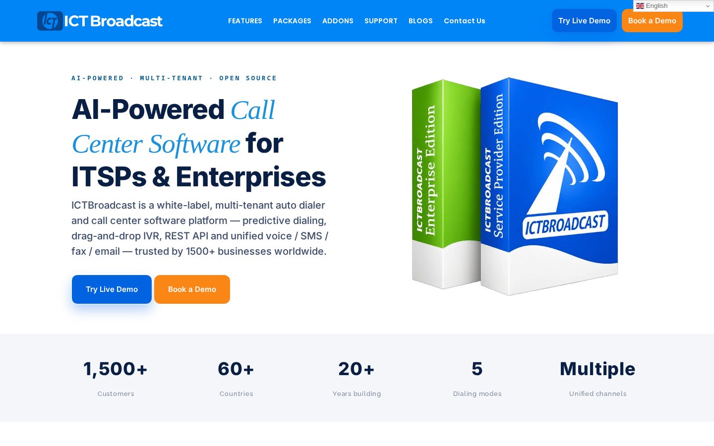 ICTBroadcast Homepage