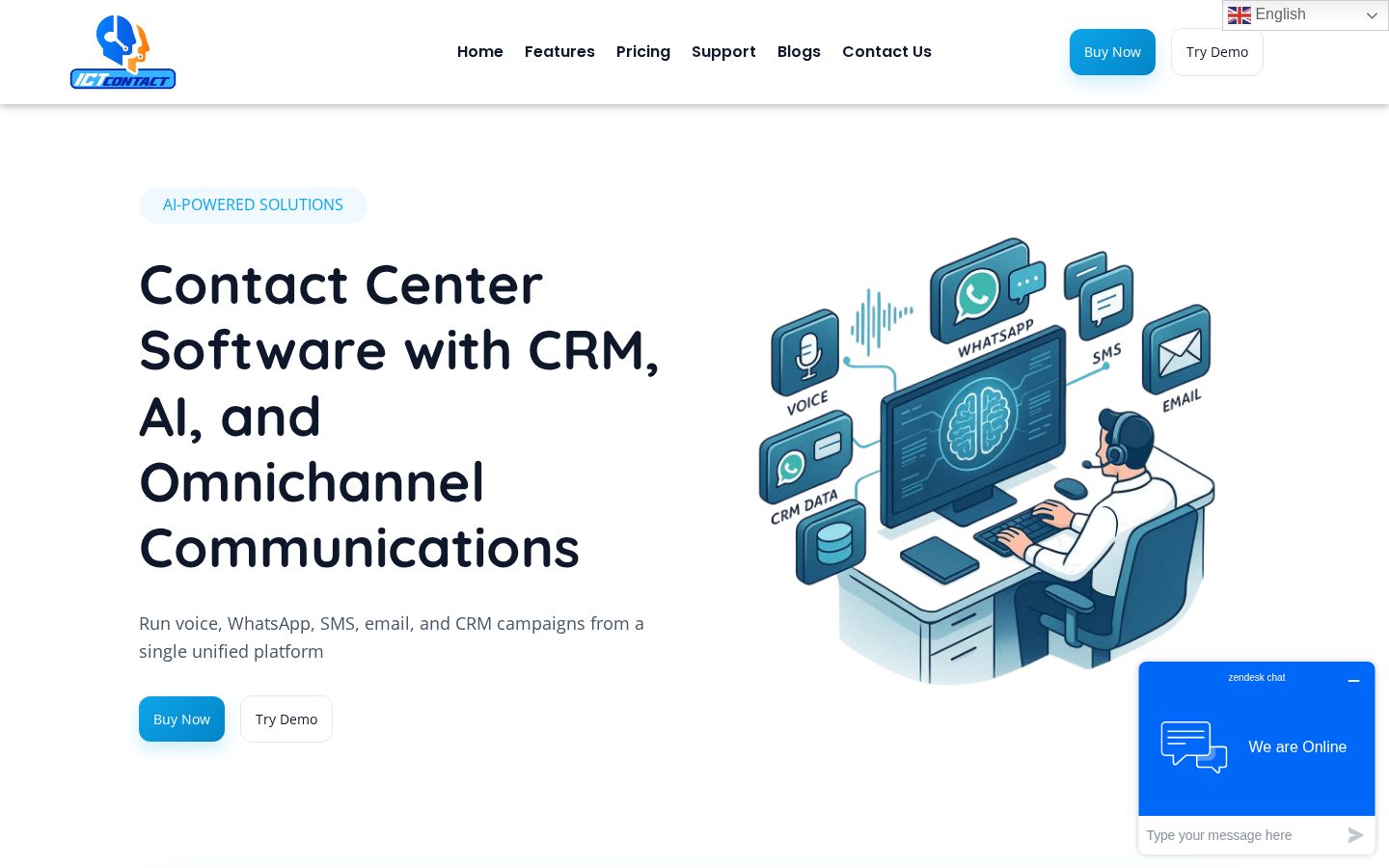 ICTContact Homepage