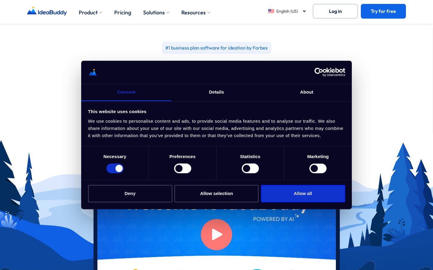 IdeaBuddy Homepage
