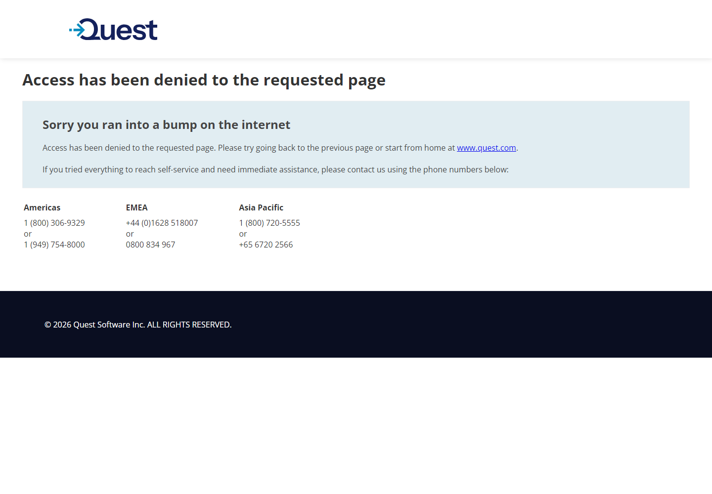 Identity Defense homepage