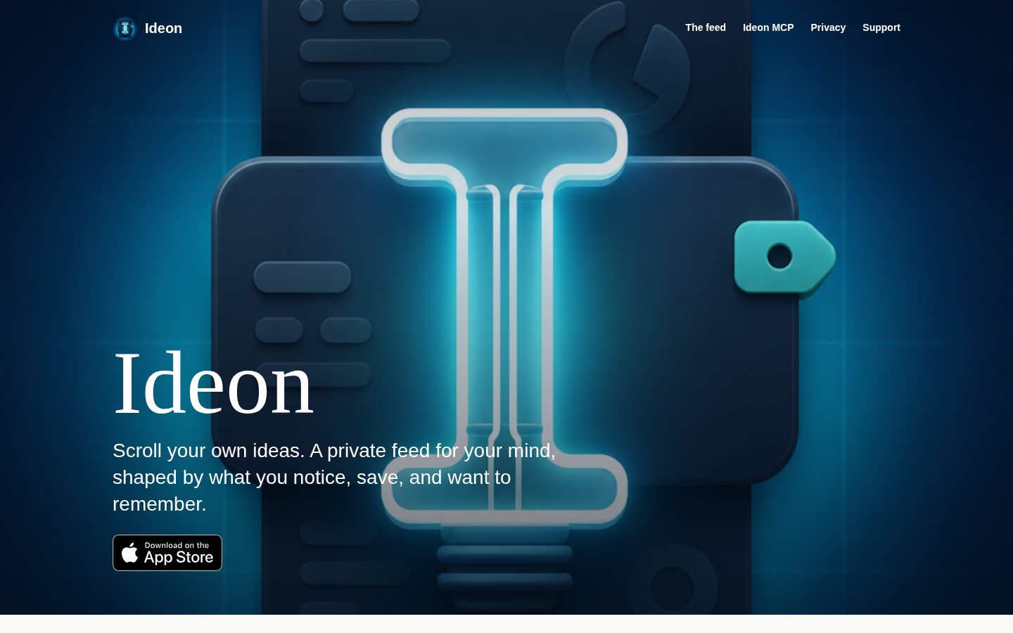 Ideon Homepage