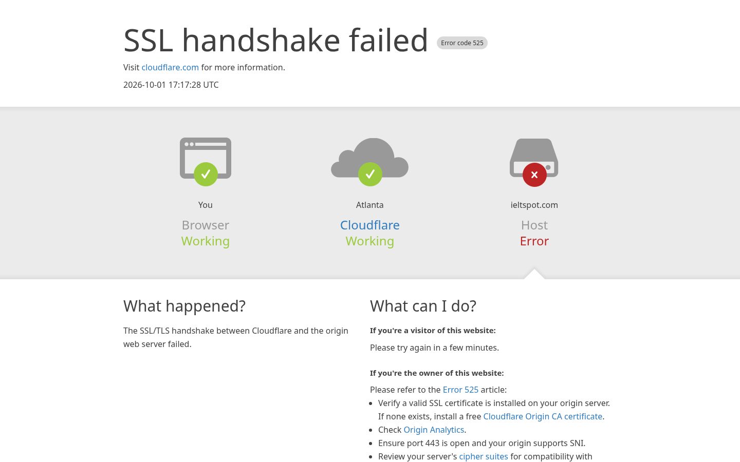 IELTSpot Homepage