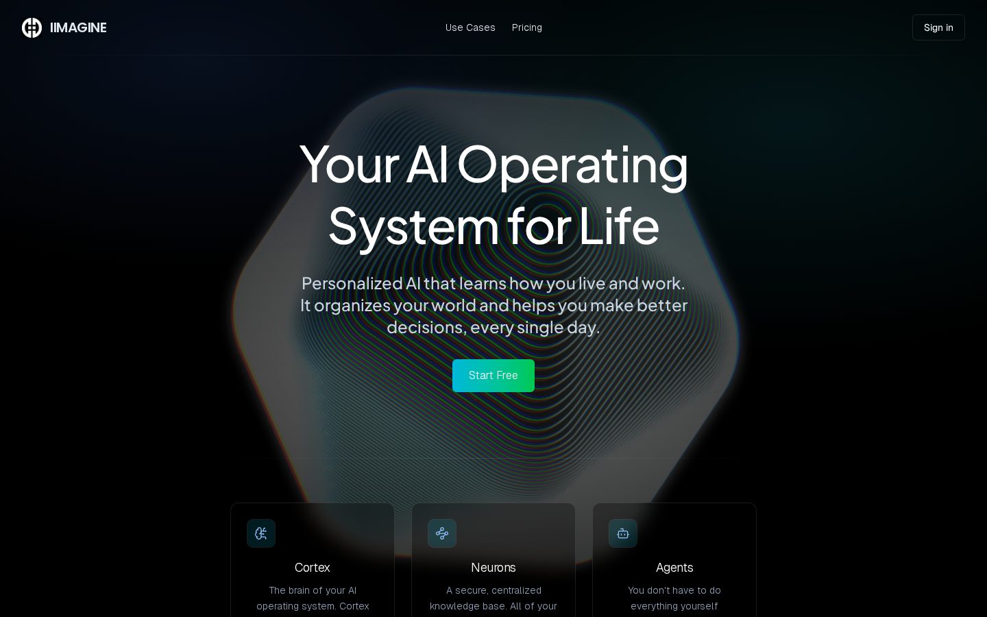 IIMAGINE Homepage