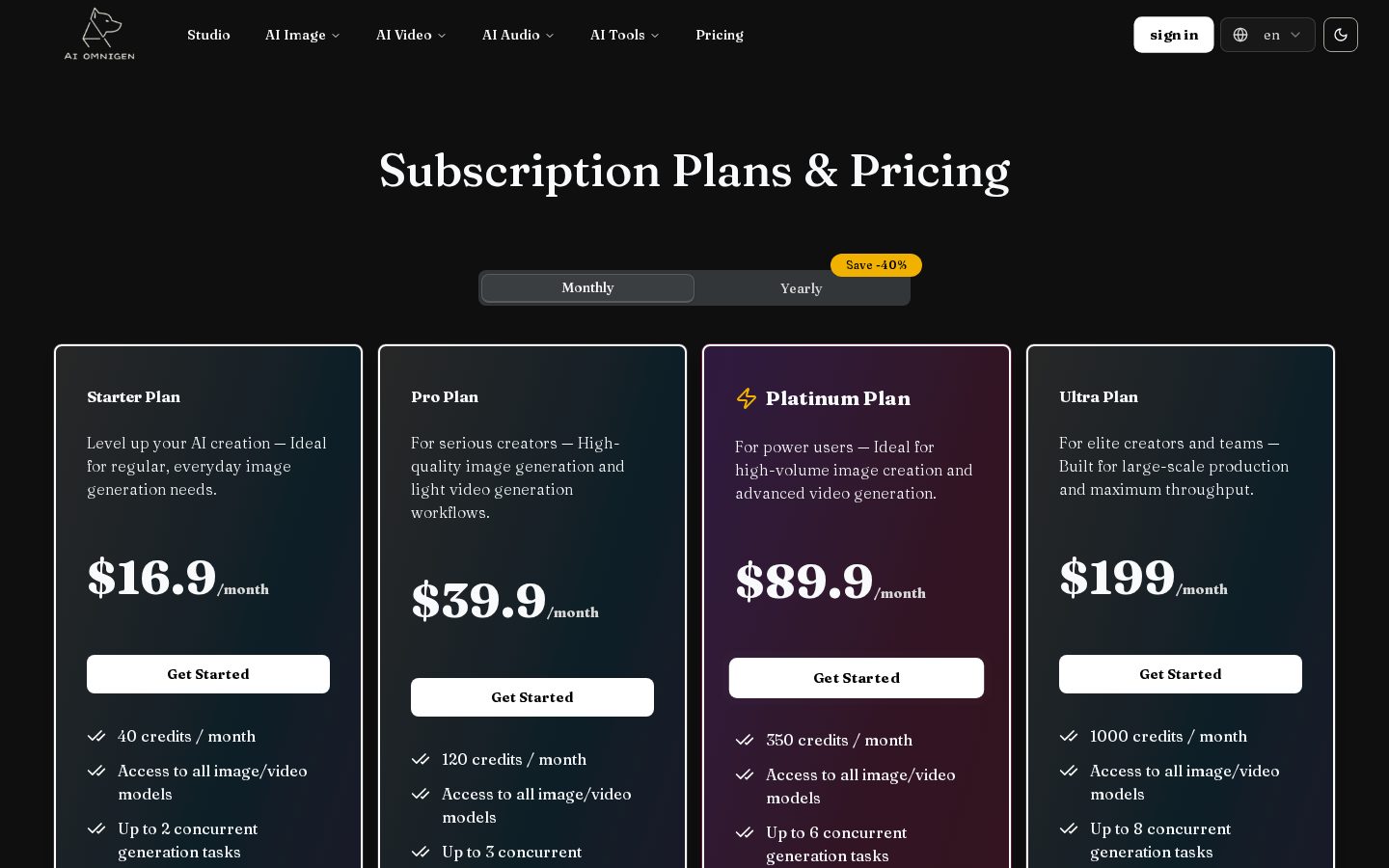 Image to Prompt Pro Pricing