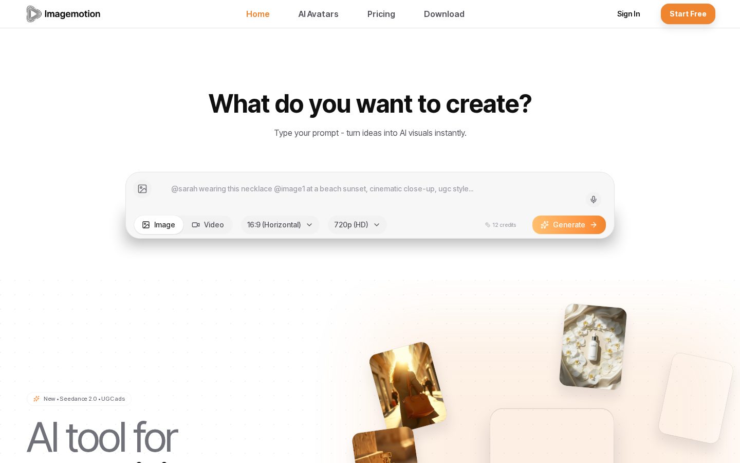 Imagemotion Homepage