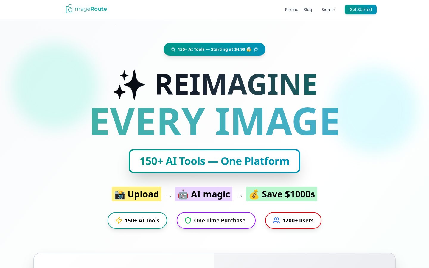 ImageRoute Homepage