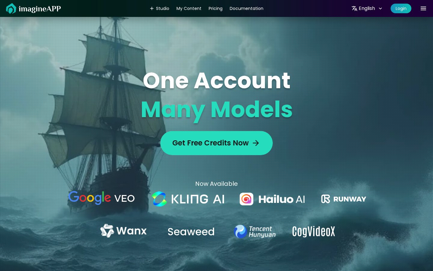 ImagineAPP Homepage
