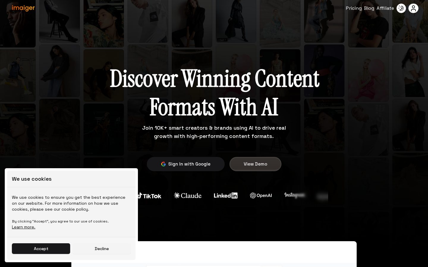 Imaiger Homepage