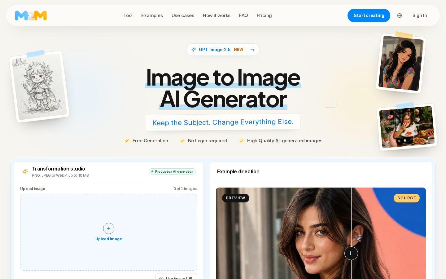 Img2Img Homepage
