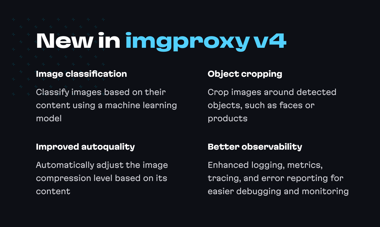 Smart image processing in v4